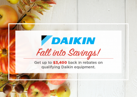 daikin fall promotion