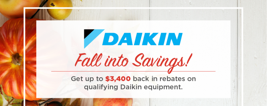 daikin fall promotion