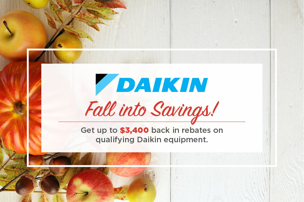daikin fall promotion