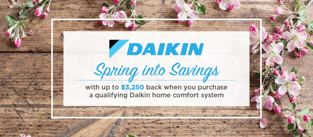 Daikin Spring Promotion