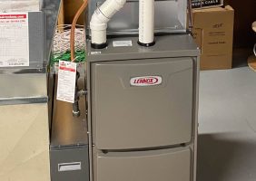 a brand new furnace